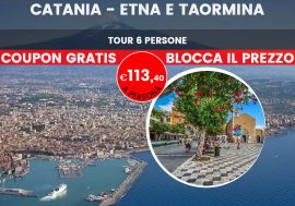 Salita all’Etna e tour di Taormina