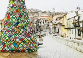 The Most Beautiful Crochet Tree in Italy is in Trivento