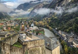 The Village of Bard and its Fortress in Aosta Valley